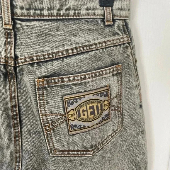 Get! Originals Vintage Black High Waisted Womens Jeans - Picture 7 of 9